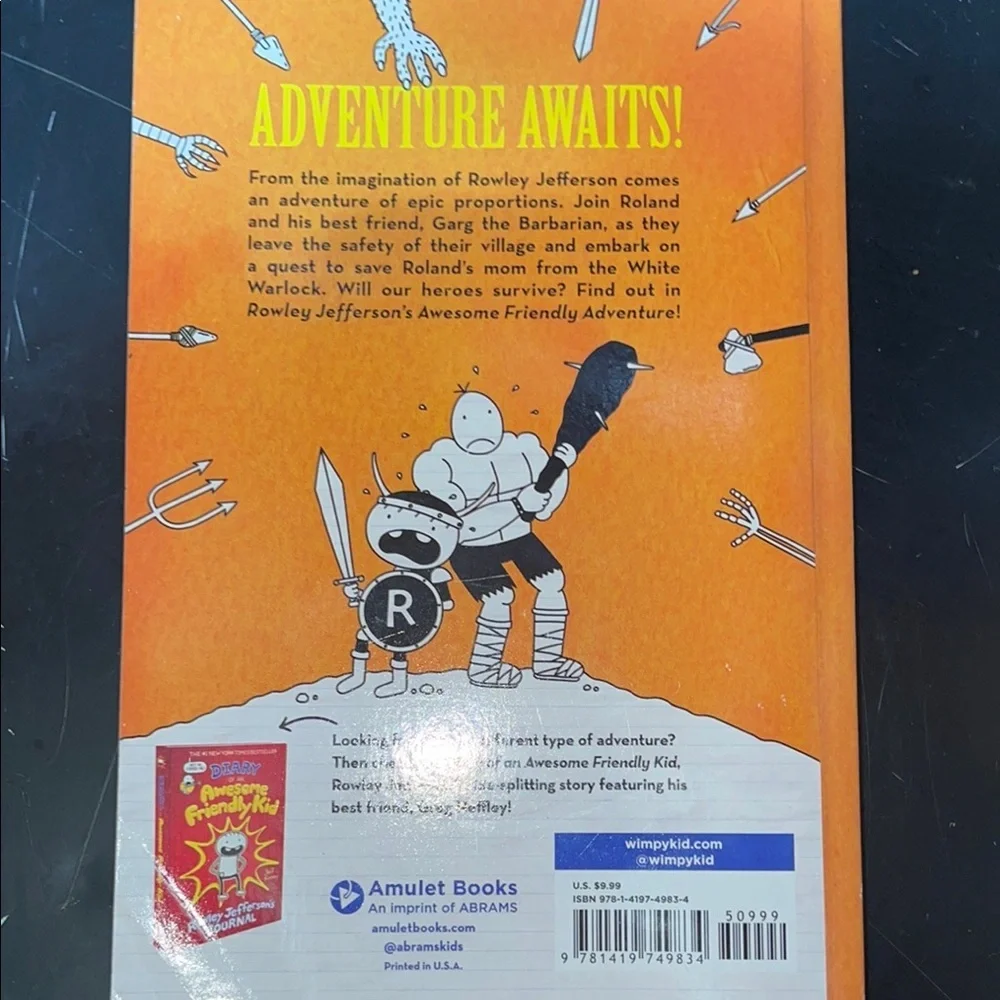 🏷️ Rowley Jefferson's Awesome Friendly Adventure Book